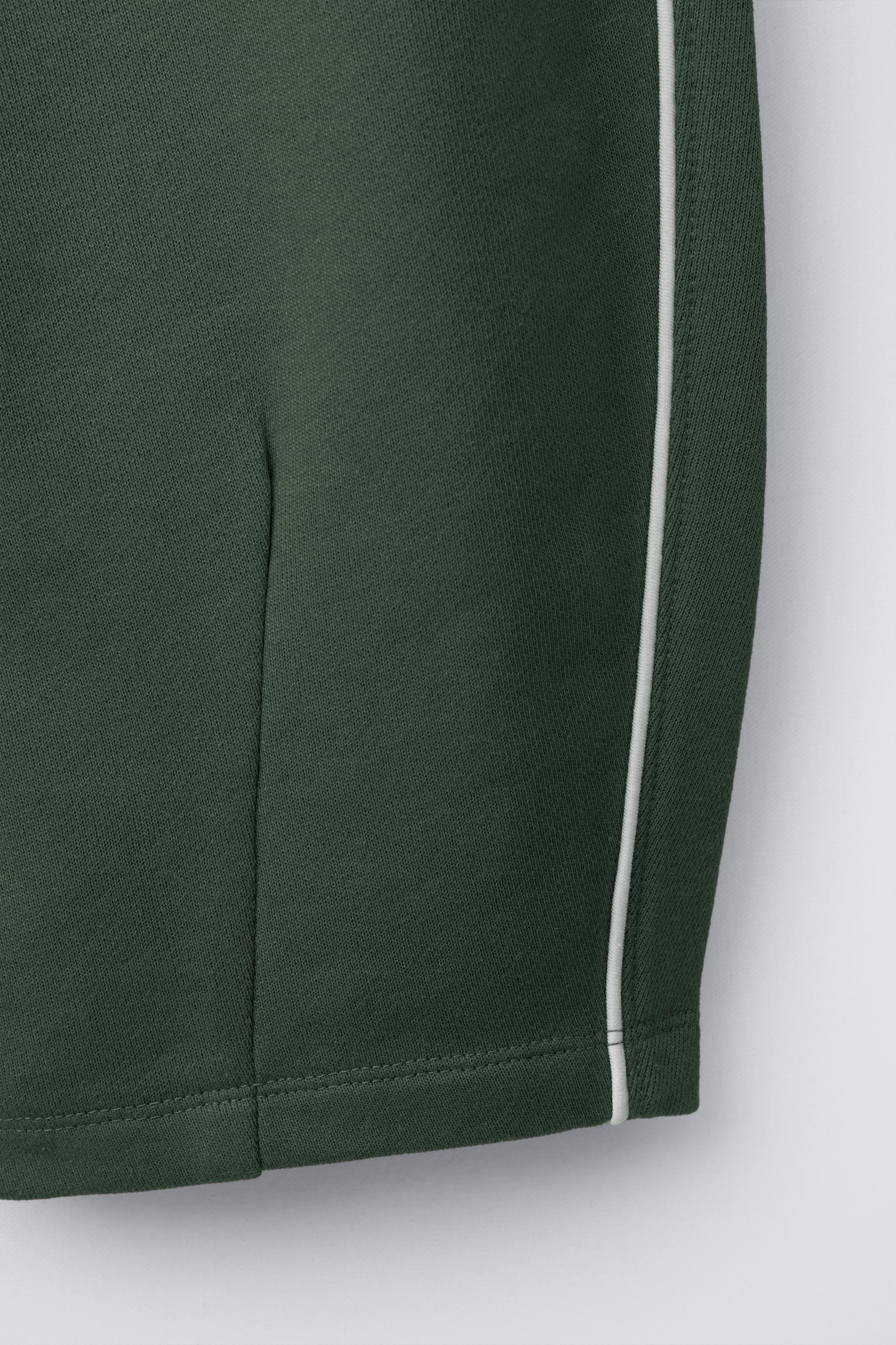 PANTALON BARREL LISERÉ CONTRASTE
